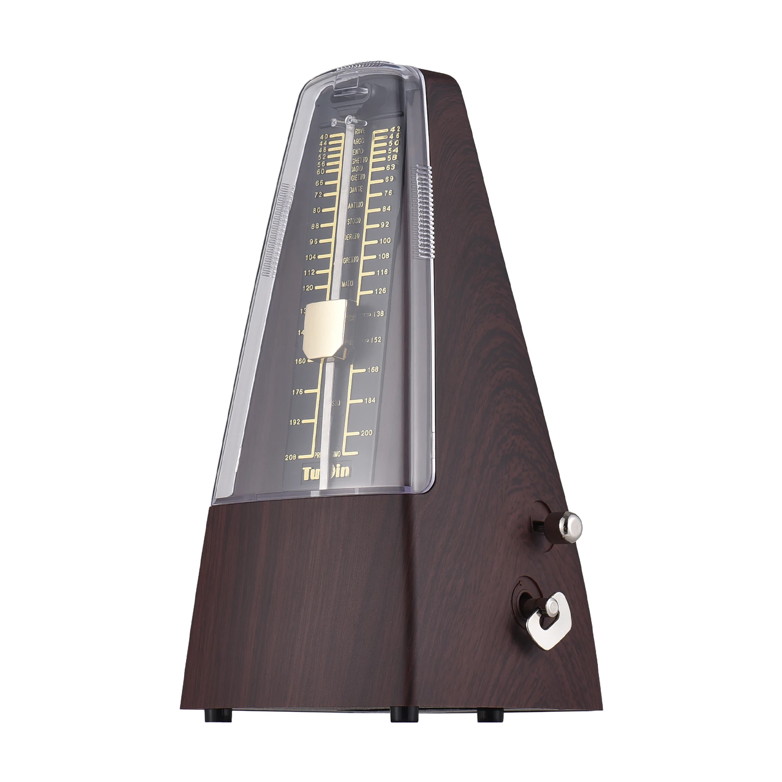 

TUNYIN Mechanical Metronome Portable Metronome Adjustable Beat Speed Lightweight Loud Sound for Piano Guitar Drum Guzheng
