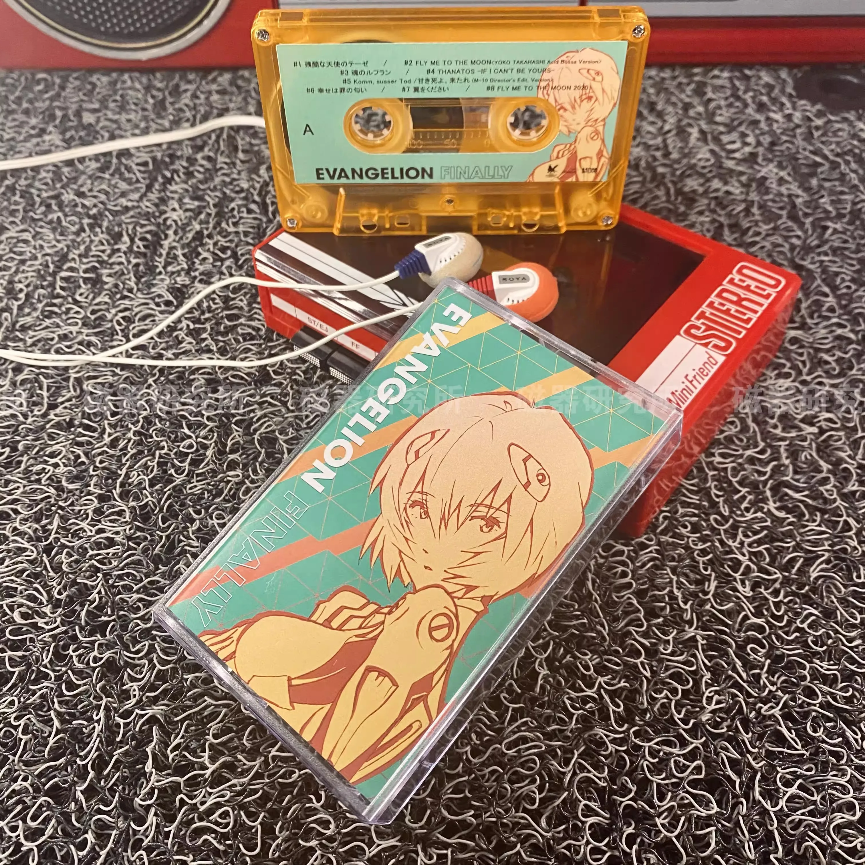 New NEON GENESIS EVANGELION Utada Music Tape EVA Ayanami Rei 