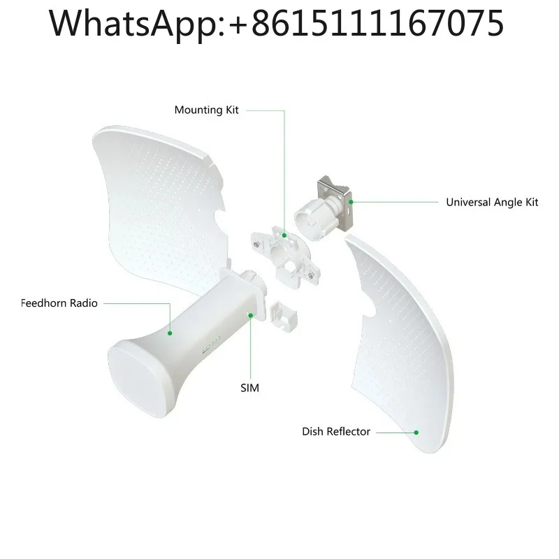 5G CPE Router with Built-in LTE Modem, 19dBi High Gain External Antenna Cat6, MOQ 2PCS