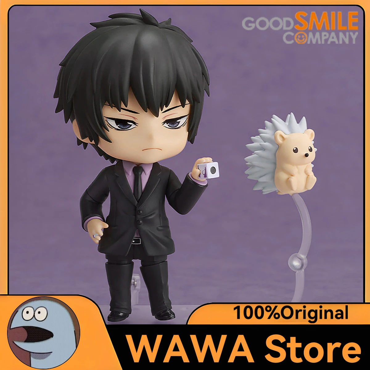 Original GSC Nendoroid 3062 Reborn! Kyoya Hibari Ten-Years-Later Ver. Anime Figure Collection Model Toy Bishoujo Doll Ornament