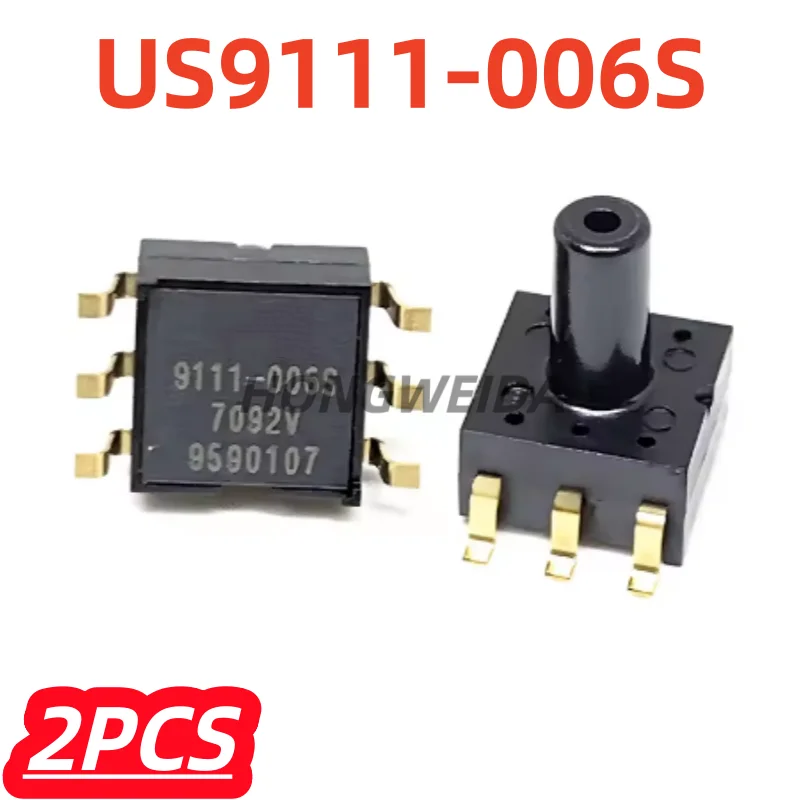 2Pcs/lot 100% New US9111-006S 9111-006S SMD SMT Monitor Pressure Sensor 40kPa For Electronic Blood Pressure US9111 006S