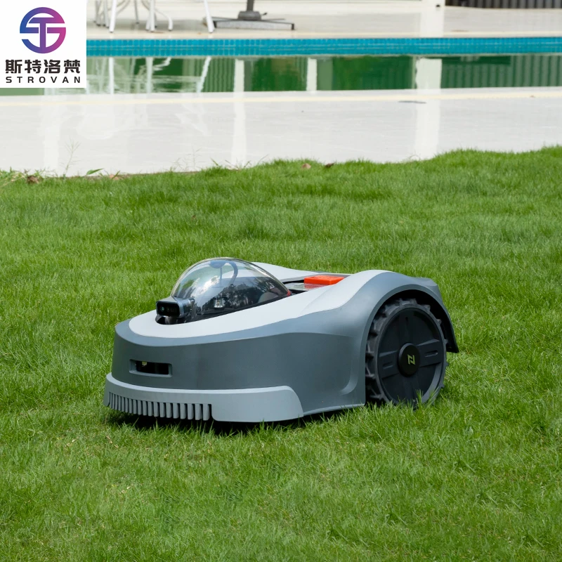 STLF NOVABOT N1000 Lite Smart GPS AI-Robotic Lawn Mower Robotic Grass Cutter Remote Control DIY Garden Equipment