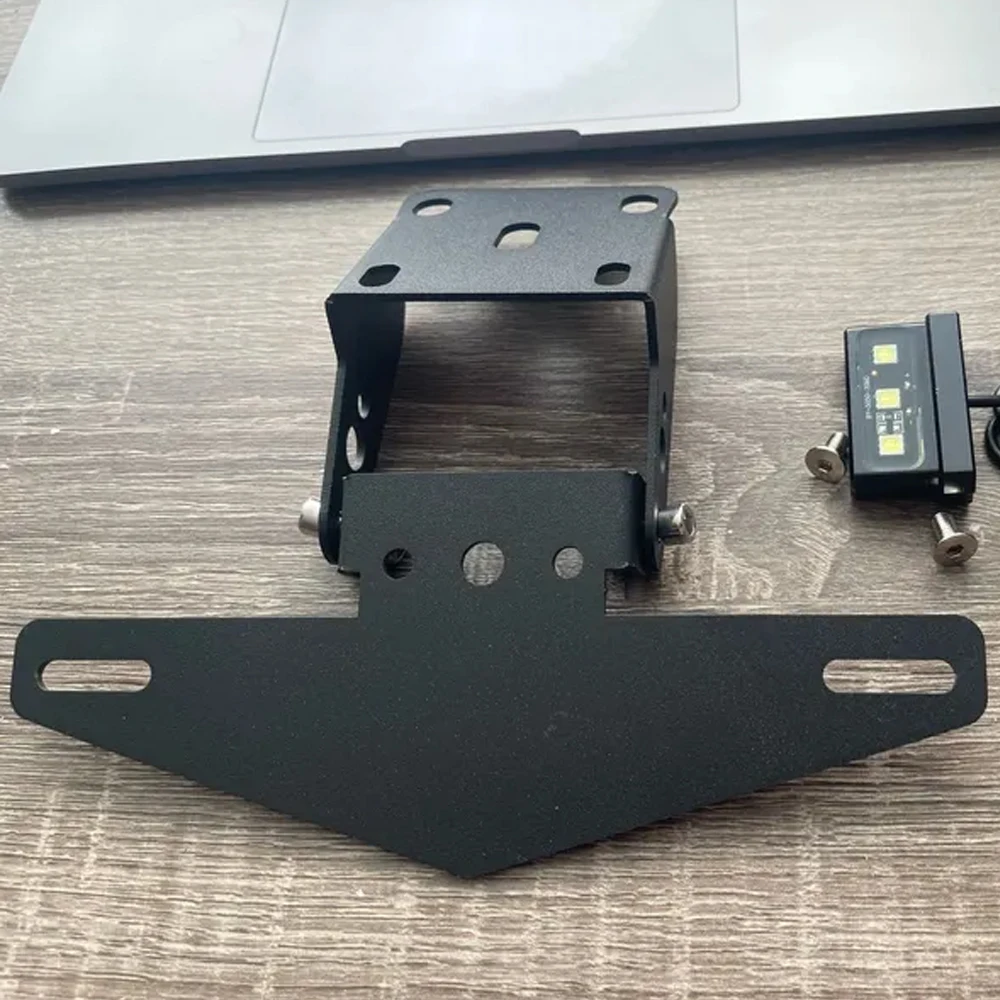 

For KTM DUKE390 DUKE250 DUKE200 RC390 DUKE 125/200/250/690 Motorcycle Rear Tail Tidy License Plate Holder Fender With LED Light