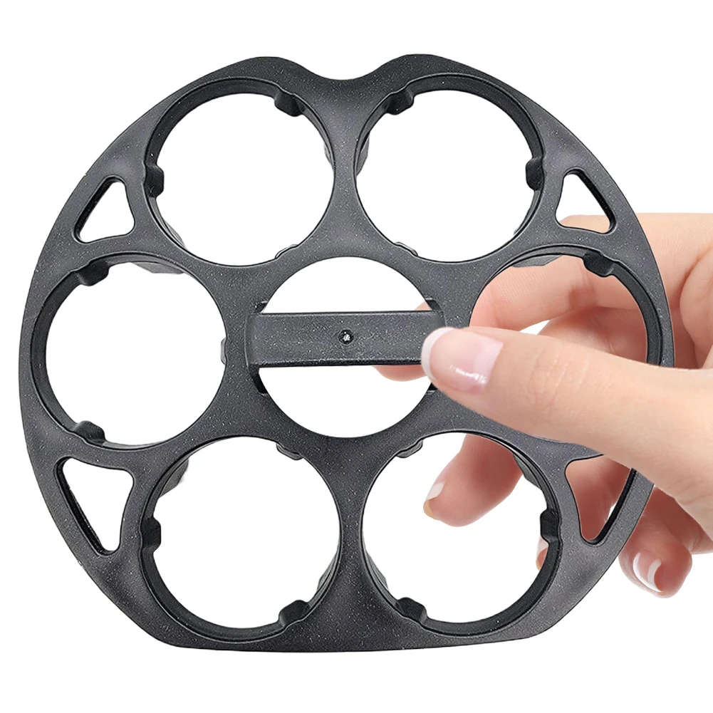 

Egg Steamer Rack Egg Steaming Tray Holds Up To 7 Eggs Egg Cooking Stand Prevents Rolling Multi-Use Egg Rack for Home Kitchen