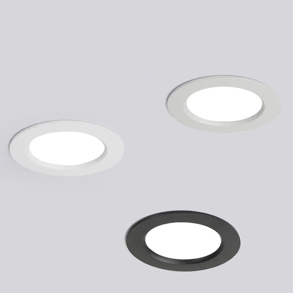 Aluminum Recessed Ceiling Light LED Lamp Bright Low Halloween Christmas Flush Mount Ceiling Led Light Hotel Ceiling Light 6000K