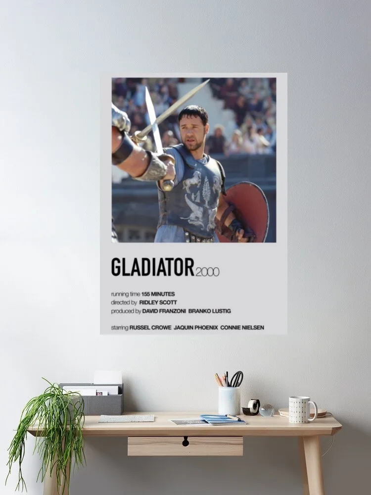 5Style Choose GLADIATOR Movie Canvas POSTER ,Home Decor Wall art painting