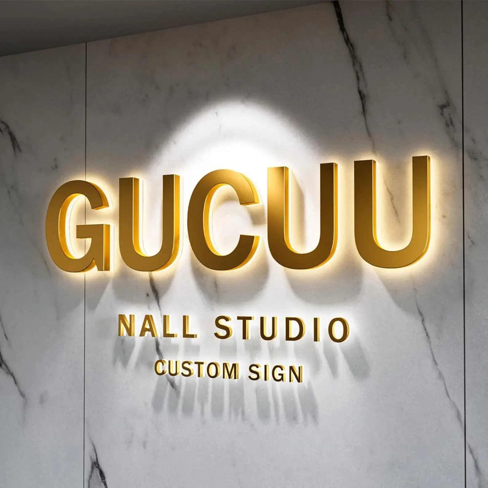 

3D-вывеска с подсветкой для бизнеса | Настенный логотип-вывеска | Световая вывеска Halo для бизнеса | 3D-логотип | Индивидуальные вывески | Наружная вывеска для мероприятий на открытом воздухе