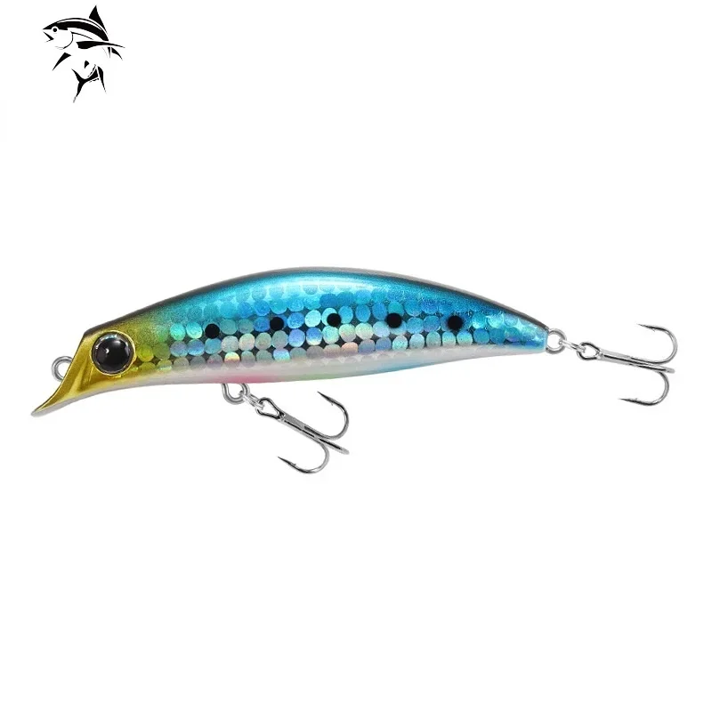 2023 Brand Pesca High Quality Japan Design Salt Water Fishing Lures 75mm 8g Floating Minnow Long Casting Hard Bass Bait