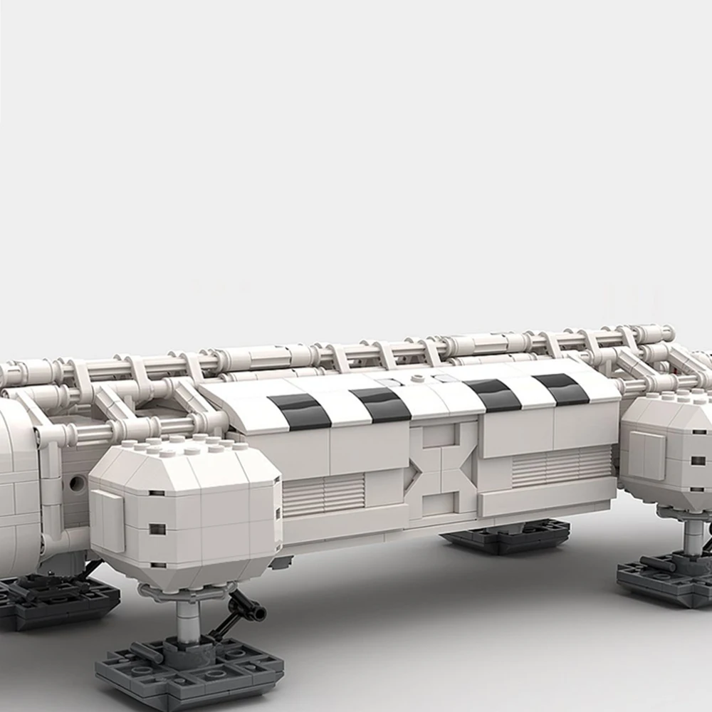 

MOC Spaceport Space Aircraft 1999 Eagle Universe Bricks Battleship Eagle Transport Vehicle Building Block Kid Toy Birthday Gift