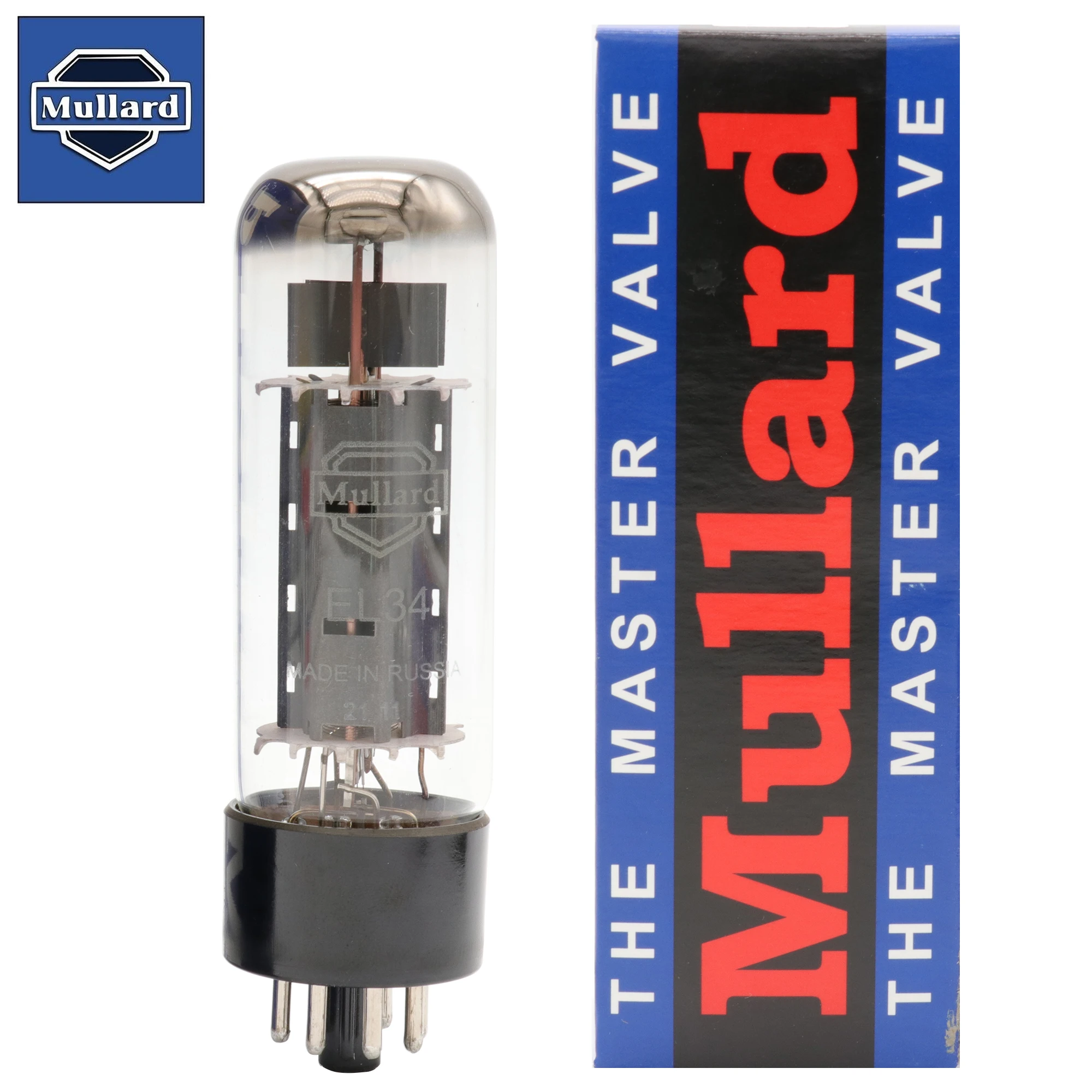 

Brand New Mullard EL34 Vacuum Tube HIFI Audio Valve Replaces 6CA7 KT77 KT90 5881 6P3P KT66 Vintage Audio DIY Kit Amplifier HIFI