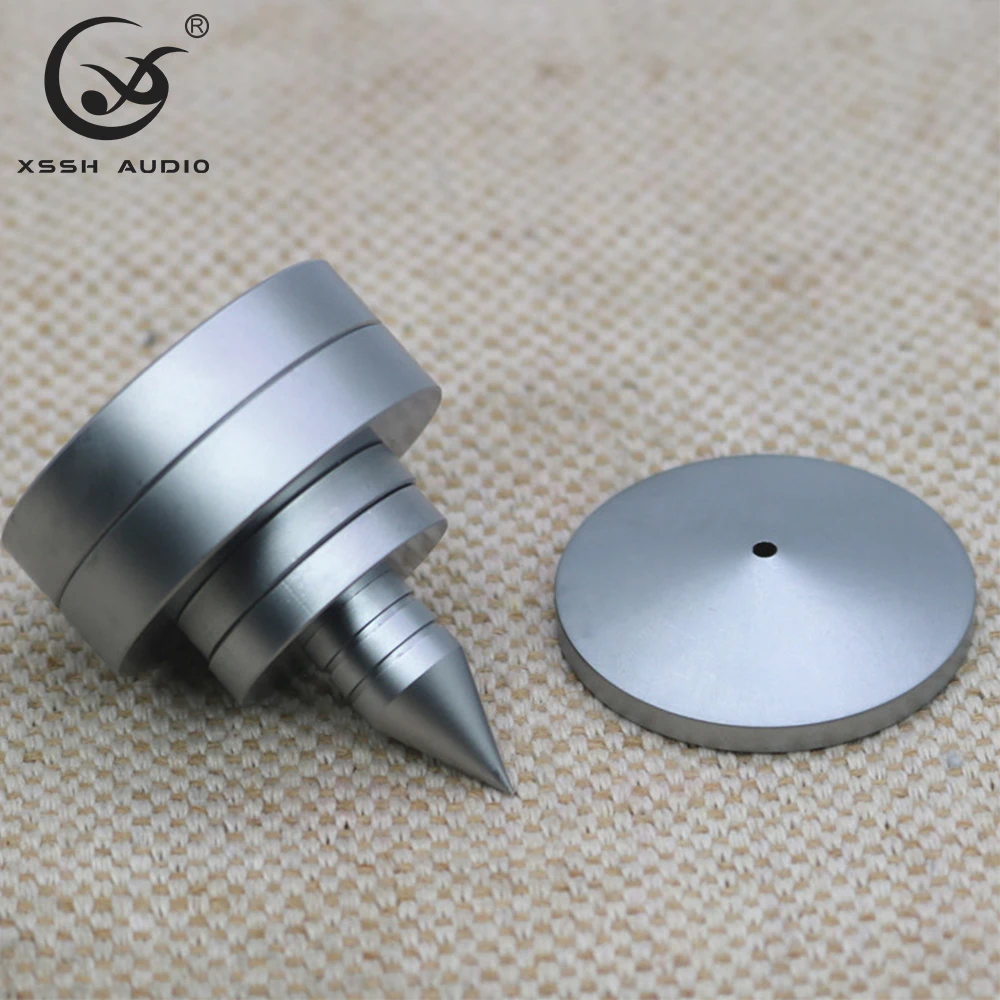 Audiophile High-End HIFI Audio Isolation Spikes Metal Damping Shock Absorber Foot Pad For CD Player Amplifier Speaker OEM Wholes