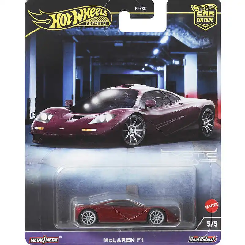 HOT WHEELS 1:64 FPY86 911 Reventon roadster Aston martin v12 speedster BMW M1 procar  f1 Collection alloy trolley model gifts