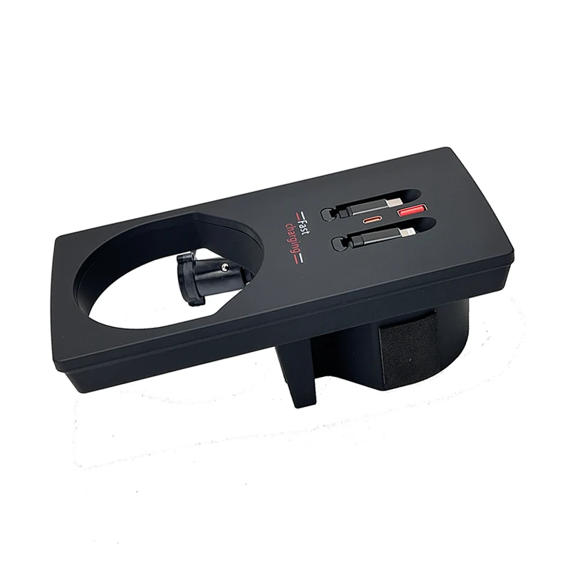 For Audi Q3 2019-2024  Super Fast Charging TYPE-C USB Charging Expansion 45W High Power Comes with charging cable For Iphone