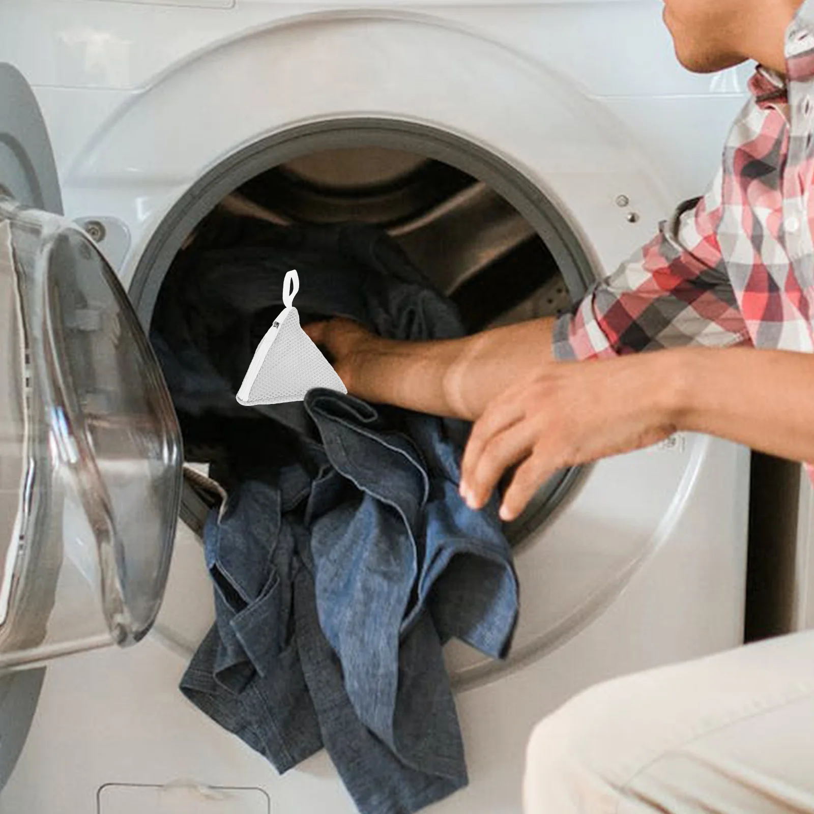 

3Pcs Mesh Wash Bags Washing Machine Laundry Bags for Delicates Underwear Socks Travel Storage Organizer Large Wash Bag Women