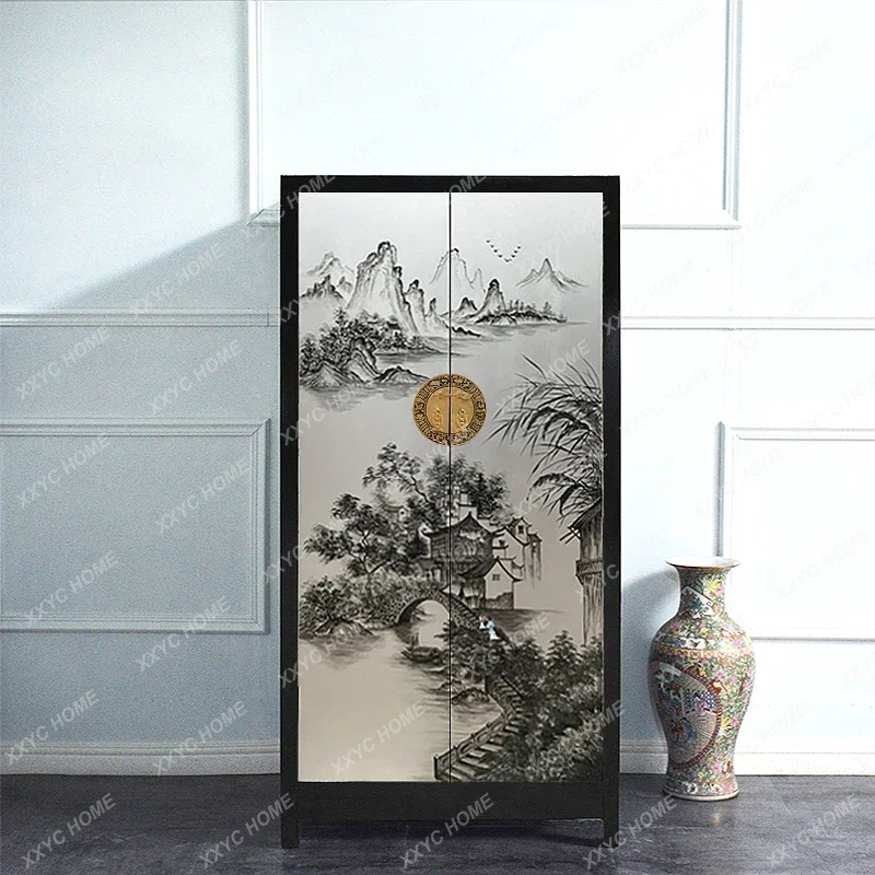 Household Bedroom Wooden Closet Luxury New Painted Storage Cabinets Closet Organizer Open Clothes Armario De Ropa Furniture