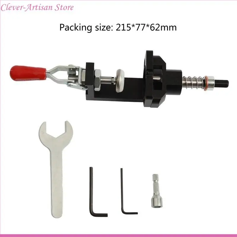 E06B Professional Hinge Locator Woodworking Lepusion Locator Losator Tool Drilling Jig