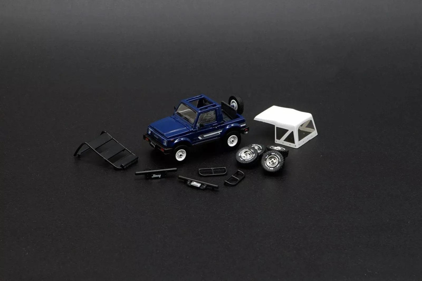 1:64 Jimny SJ413 (2nd Gen) -- Dark Blue -- BM Creations Diecast Model Car Collection Limited Edition Hobby Toys