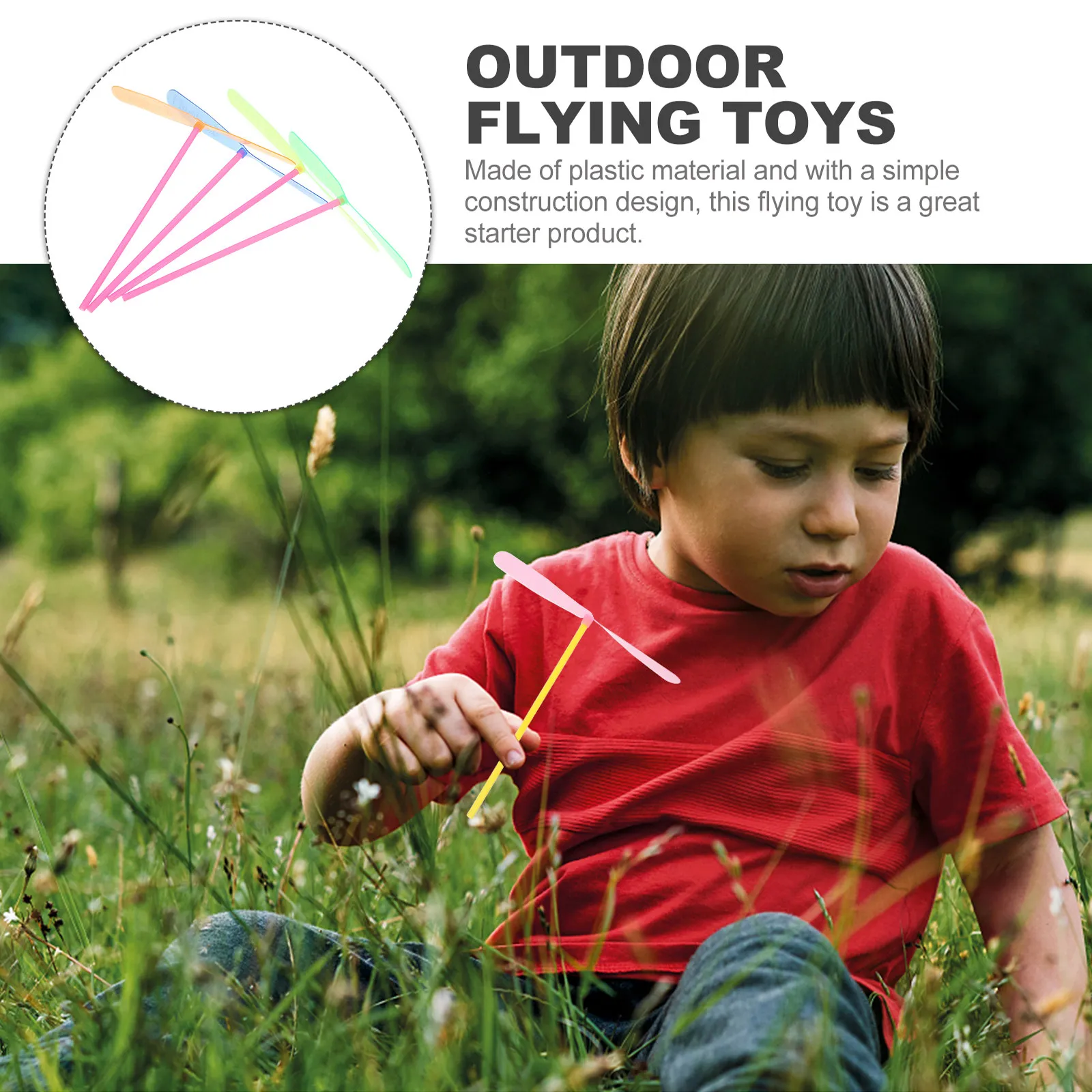 ของเล่นแมลงปอบินไม้ไผ่ 40 ชิ้น - Kids Outdoor Games For Party บทวิจารณ์และราคา
