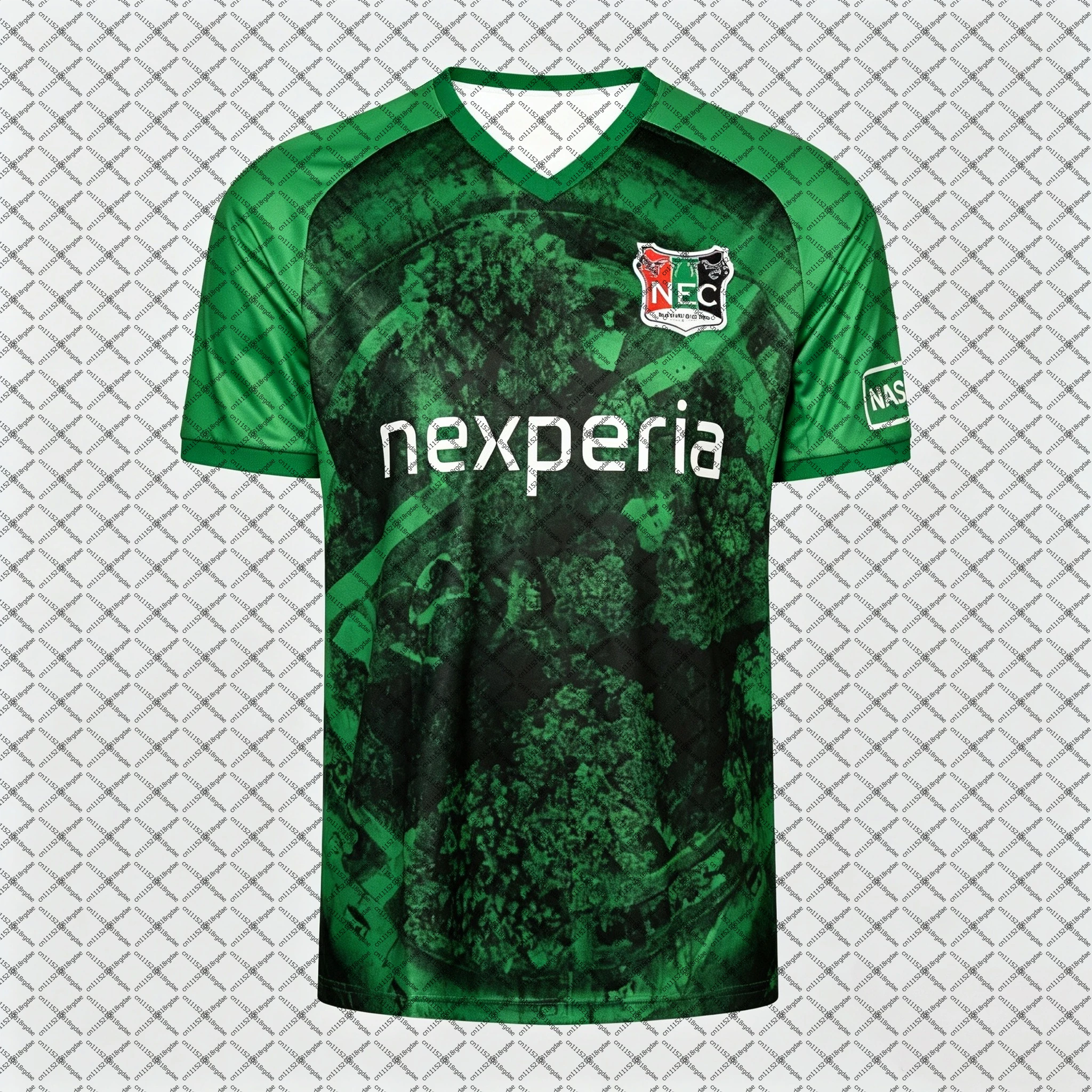 NEC Nijmegen 26-27 new Season 3D printing Home Away Football Jerseys Quick Dry Breathable Short-Sleeve Sports Tee