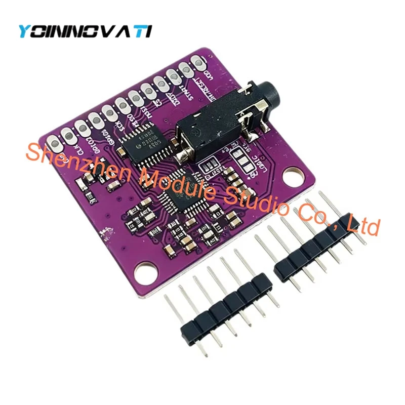 1PCS 2PCS ADS1292R 2-Channel 24-bit ADC ECG & Respiratory Impedance Detection Module