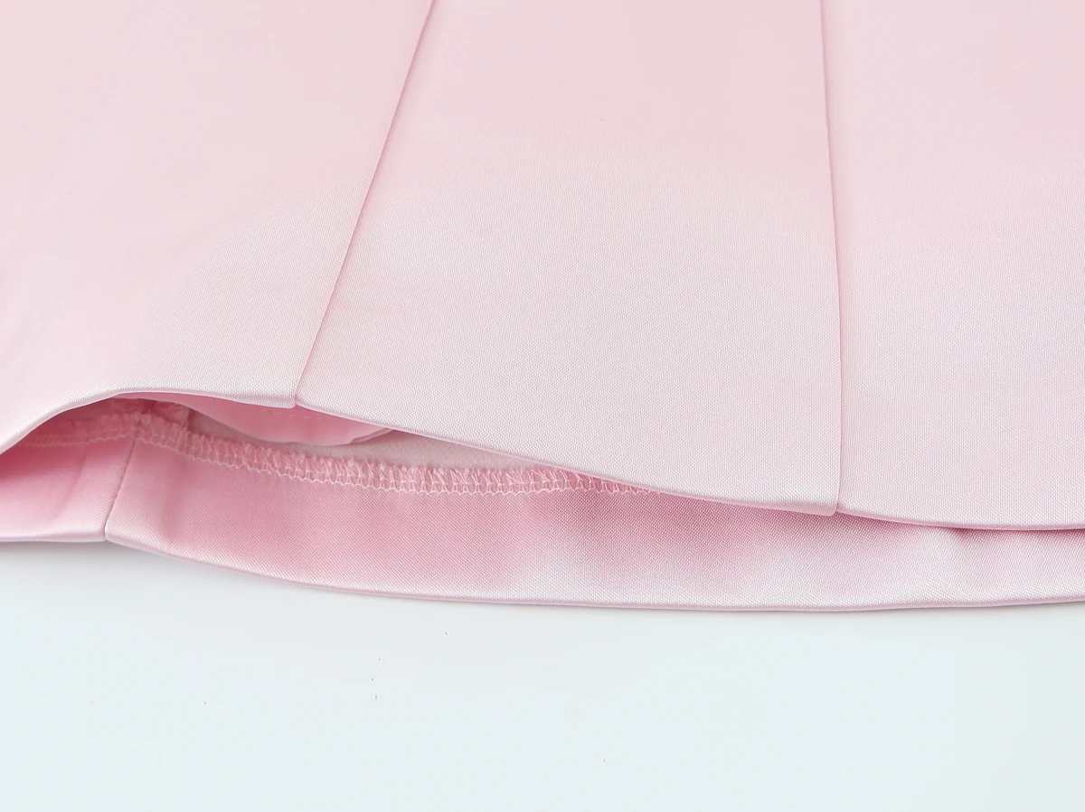 Nieuwe modieuze mini-jurk voor dames met sexy effen kleur mouwloze zoete feestjurk