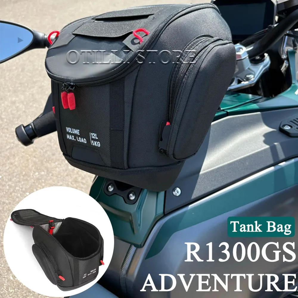

Motorcycle Accessories 12L Tank Bag Luggage Quick Lock Racing Backpa For BMW R1300GSA R1300GS ADV R 1300 GS Adventure 2024 2025