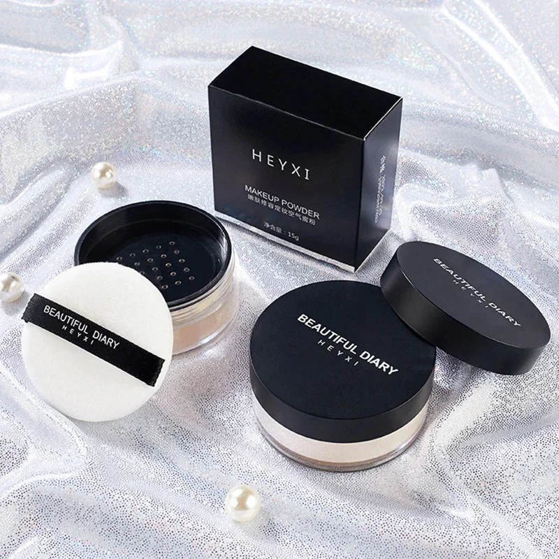 Professional Loose Powder Oil Control Anti-Sweat Waterproof Matte Base Makeup Long-lasting Translucent Mist Face Setting Powder