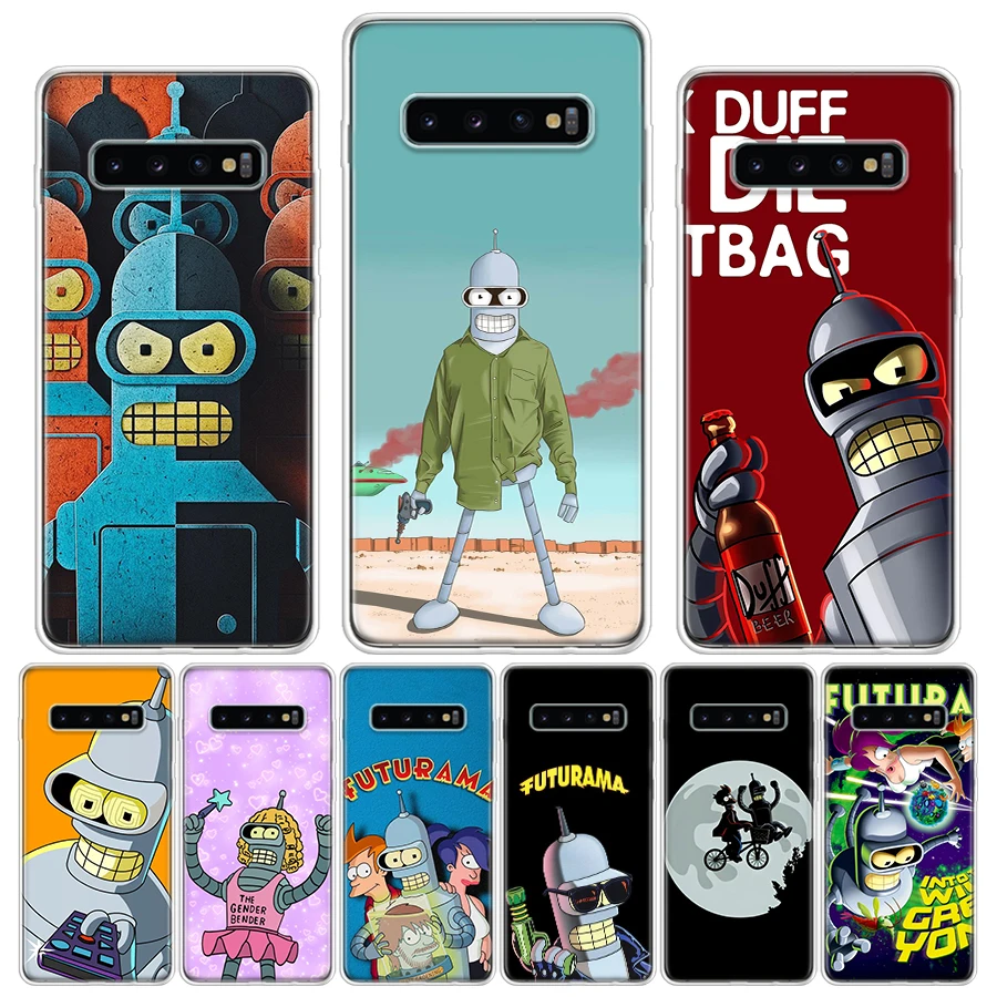 Cartoon F-Futuramas Silicon Call Phone Case For Samsung Galaxy S23 S24 S25 Ultra S21 Plus S20 FE S22 S10 + Edge Cover Funda Gala