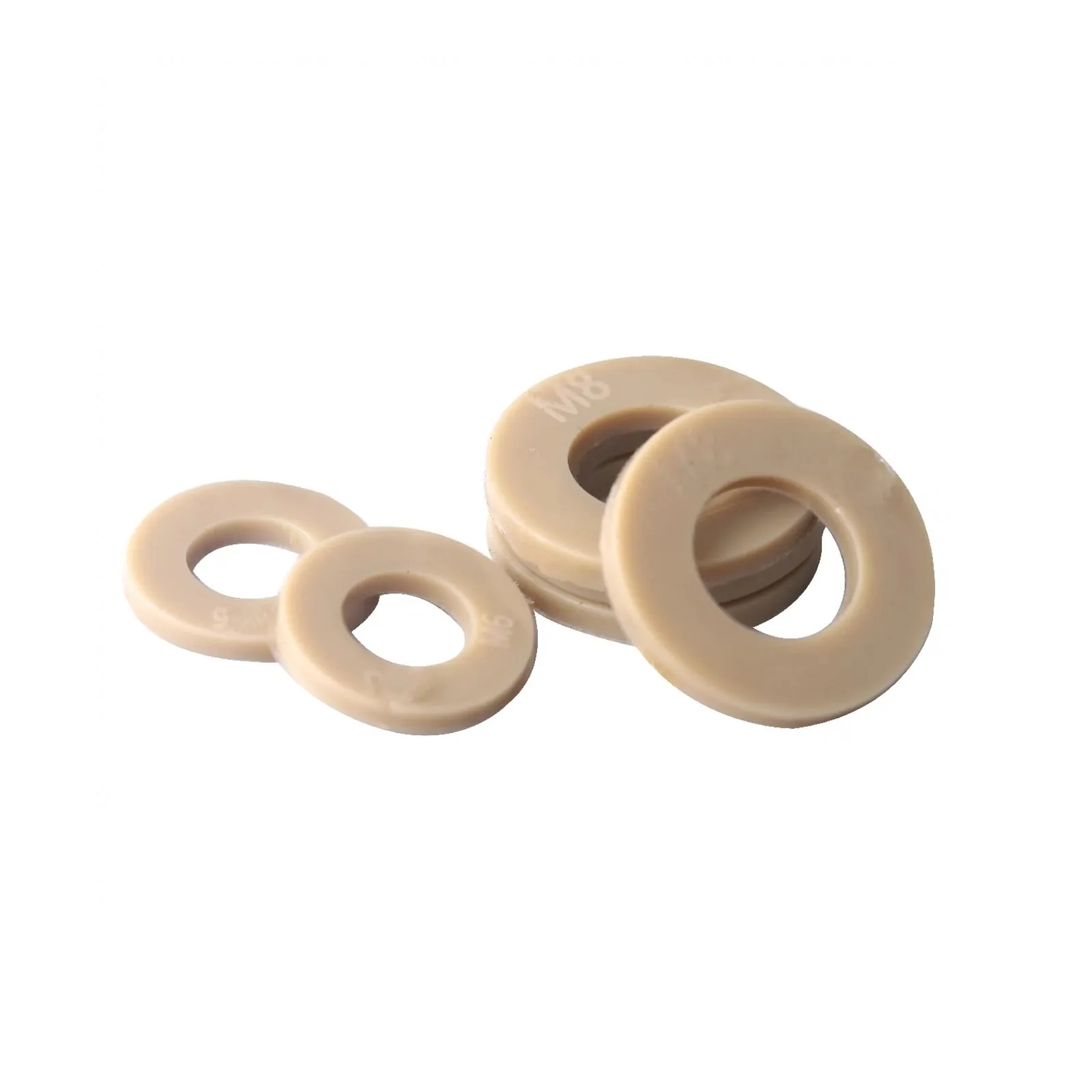 2/10pcs M2 M2.5 M3 M3.5 M4 M5 M6 M8 M10 M12 M14 - M16 M36 PEEK High-strength High-temperature Resistant Flat Washer Plain Gasket