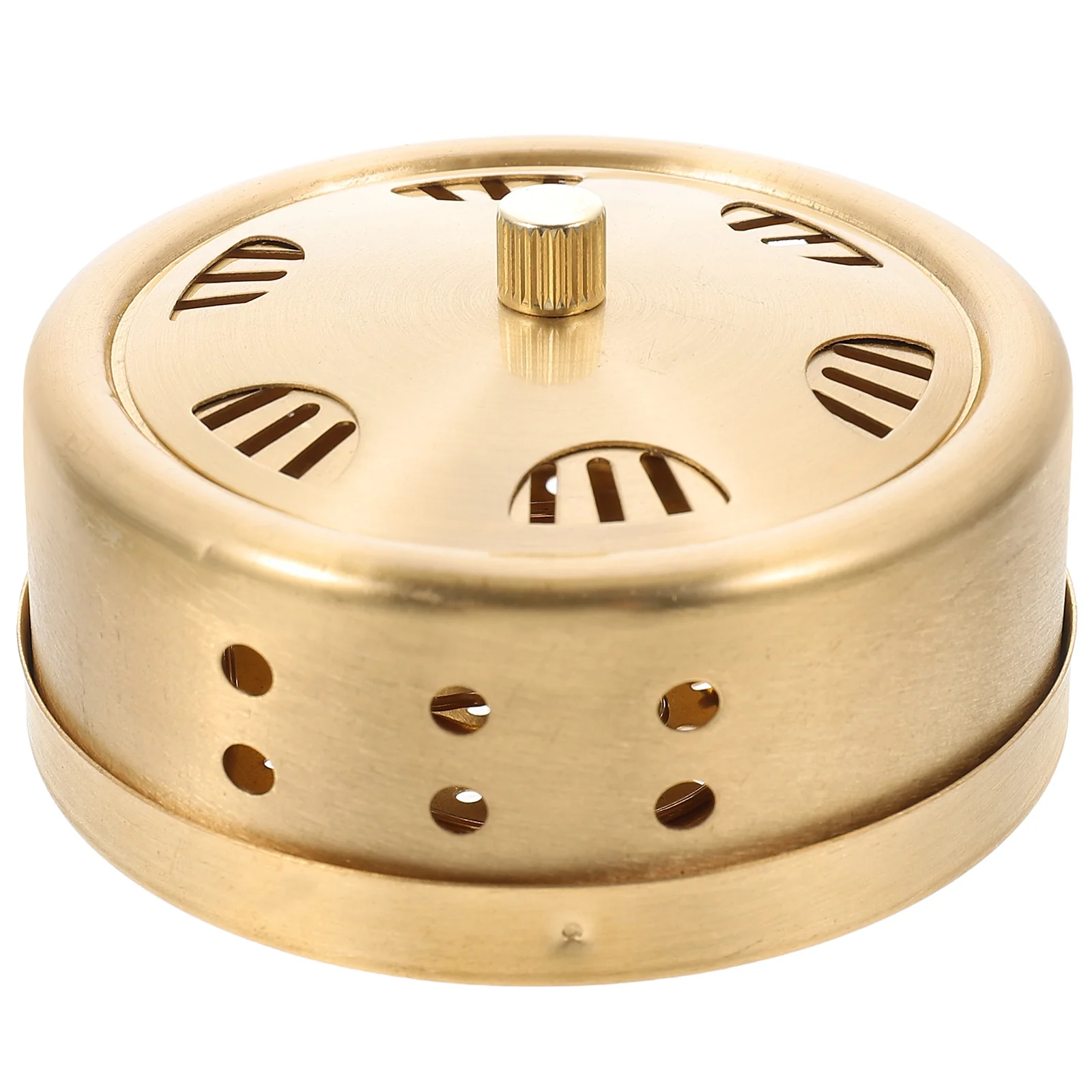 Chinese Style Smokeless Moxibustion Box Massager Copper Moxa-moxibustion Burner Case