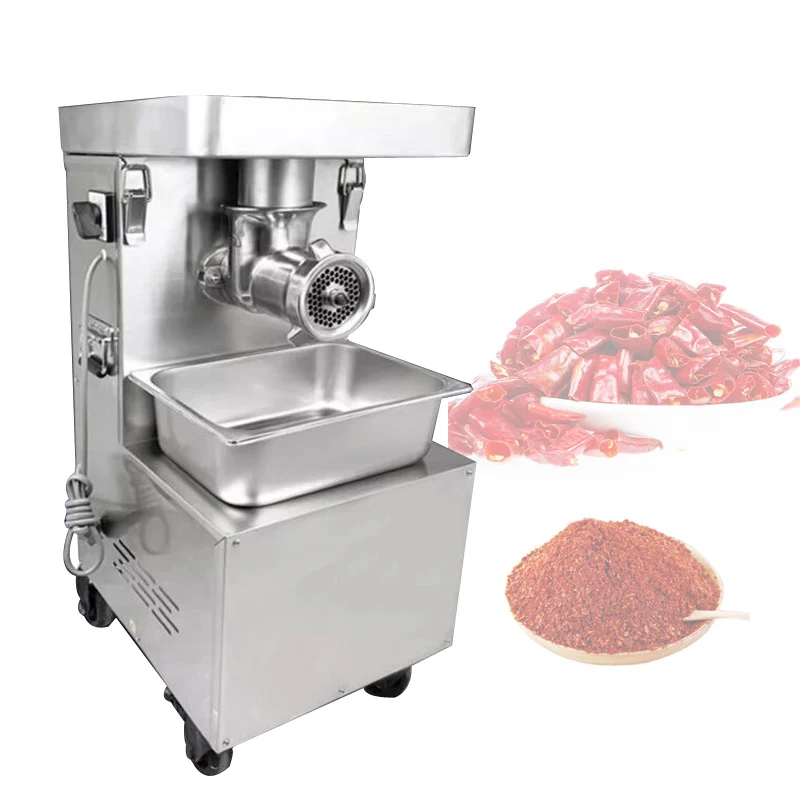 Commercial Meat Grinder Electric Stainless Steel High-Power Minced Meat Mincer Automatic Sausage Stuffing Machine