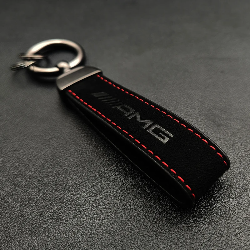 2024 New Man Keyring Women Luxury Car Keychain For Mercedes Benz A B C E S ML GLK GLE GLS GLC SLK Class AMG Keychain Accessory