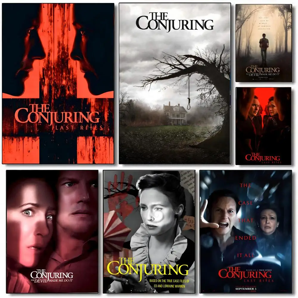 The Conjuring Last Rites Poster Sticky Painting Prints Wall Art Waterproof Home Living Bed Room Bar Cafe Aesthetic Decor