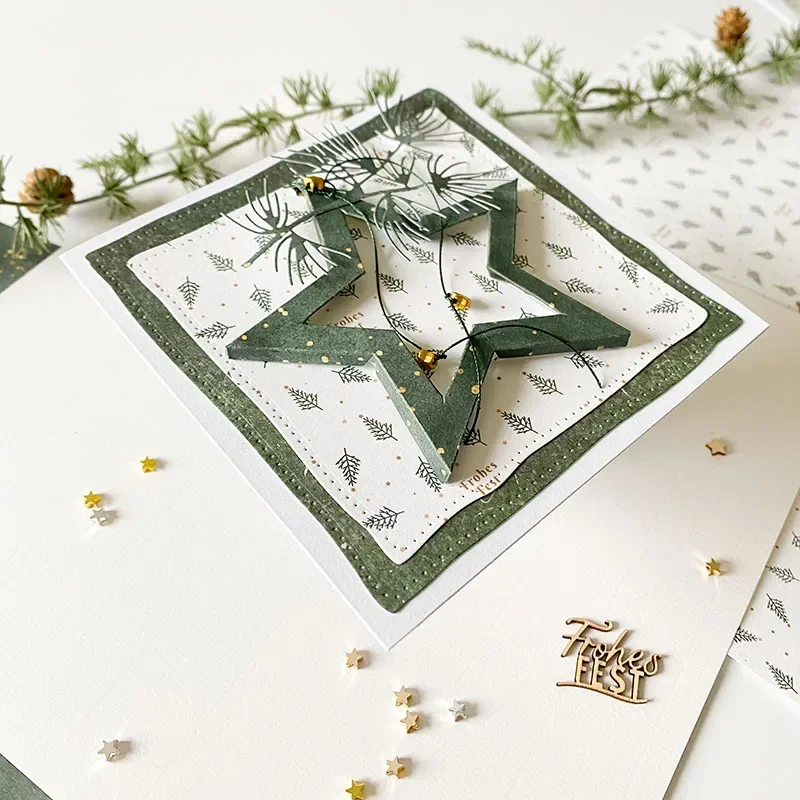 Handgezeichnete Stanzformen 2025 قوالب القطع الجديدة DIY بها بنفسك سكرابوكينغ الحرف صانع ألبوم صور قالب اليدوية الديكور #2