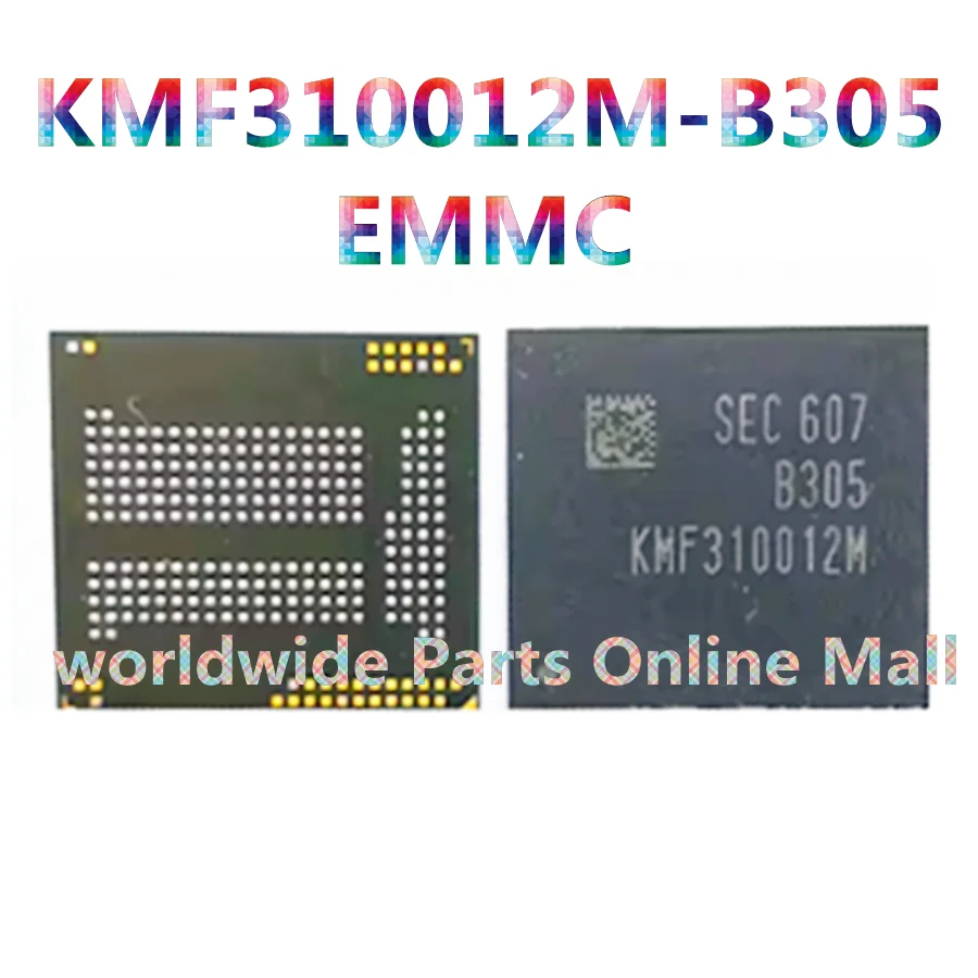 1pcs-5pcs KMF310012M-B305 is suitable for Samsung 221 ball emmc 16G 16+1 font second-hand planted ball