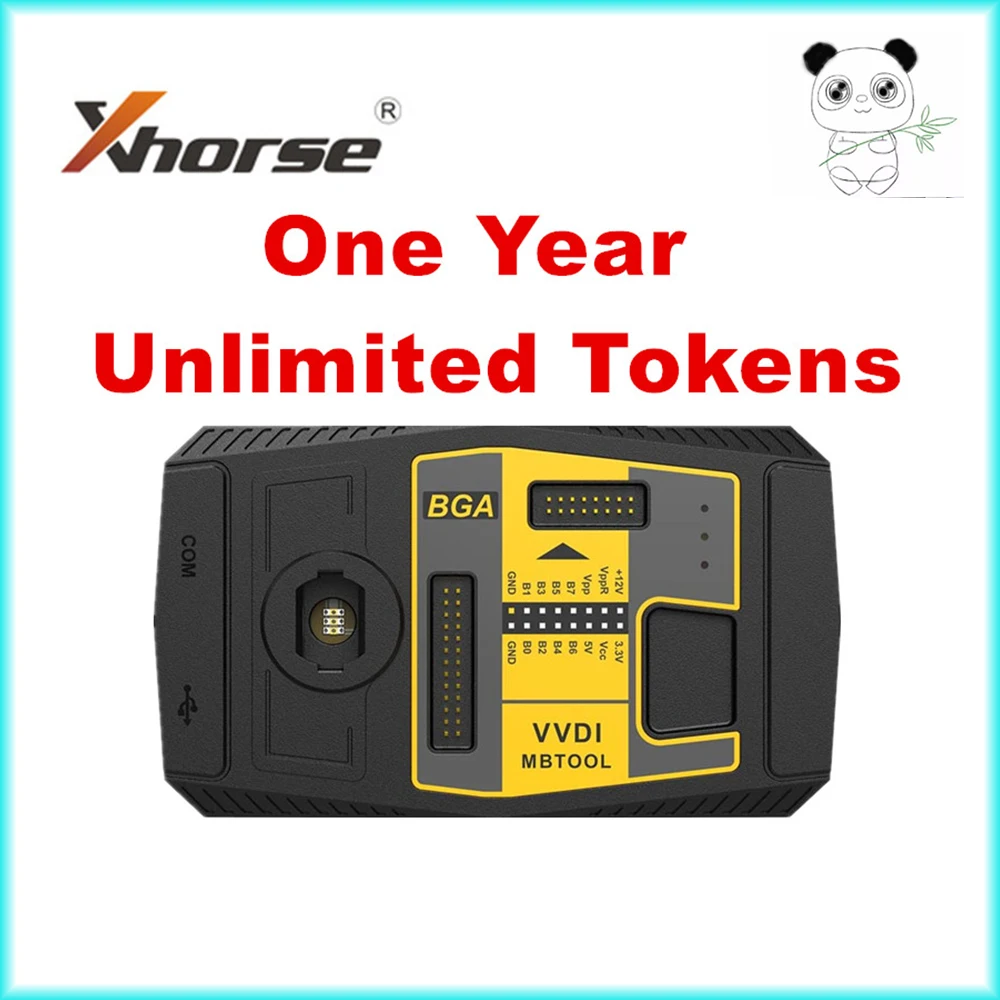 One Year Unlimited Tokens for VVDI MB BGA Tool Password Calculation Free Shipping ,Online upgrade