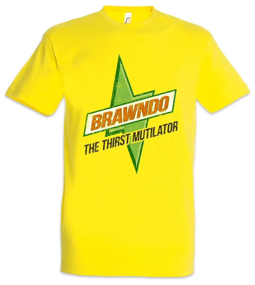 BRAWNDO T-SHIRT Sign Limo Logo Company Thirst Mutilator Idiocracy Drink Drink  Unisex T-shirts for Men Women Summer