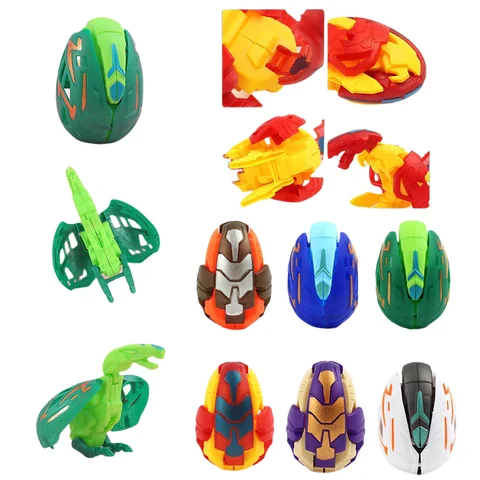 Dinosaur Robot Transforming Deformation Dinosaur Eggs Toys For Children Automatic Transform Twisting Boys Baby Educational Toys