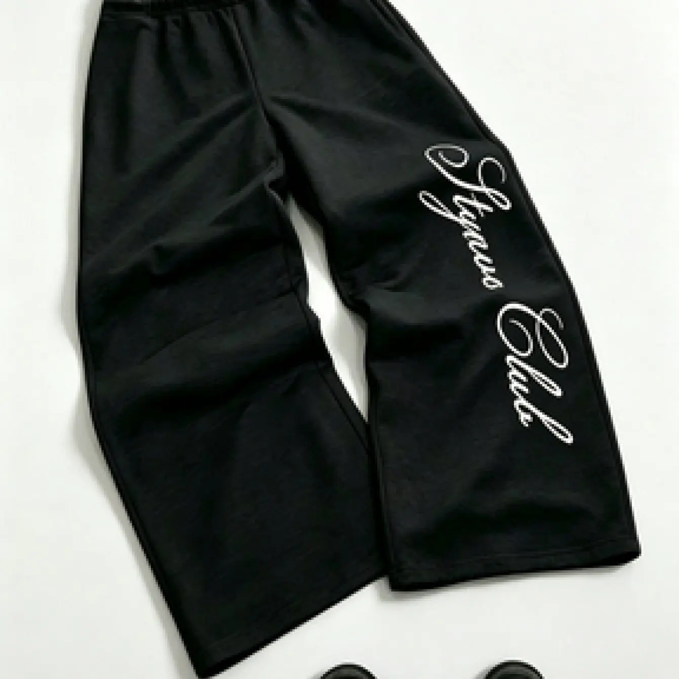 2026 High-Street-Sweatpants Sommer Amerikanischer Schriftzug Personalisierte Trendige Paar-Lose-Modehosen für Erwachsene und Kinder – Detail 7