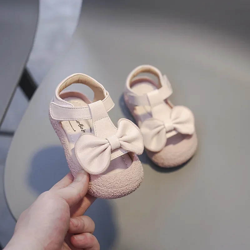 Sandali estivi per neonate scarpe da spiaggia per bambini comode suola morbida scarpe da passeggio per neonati scarpe da principessa per feste con