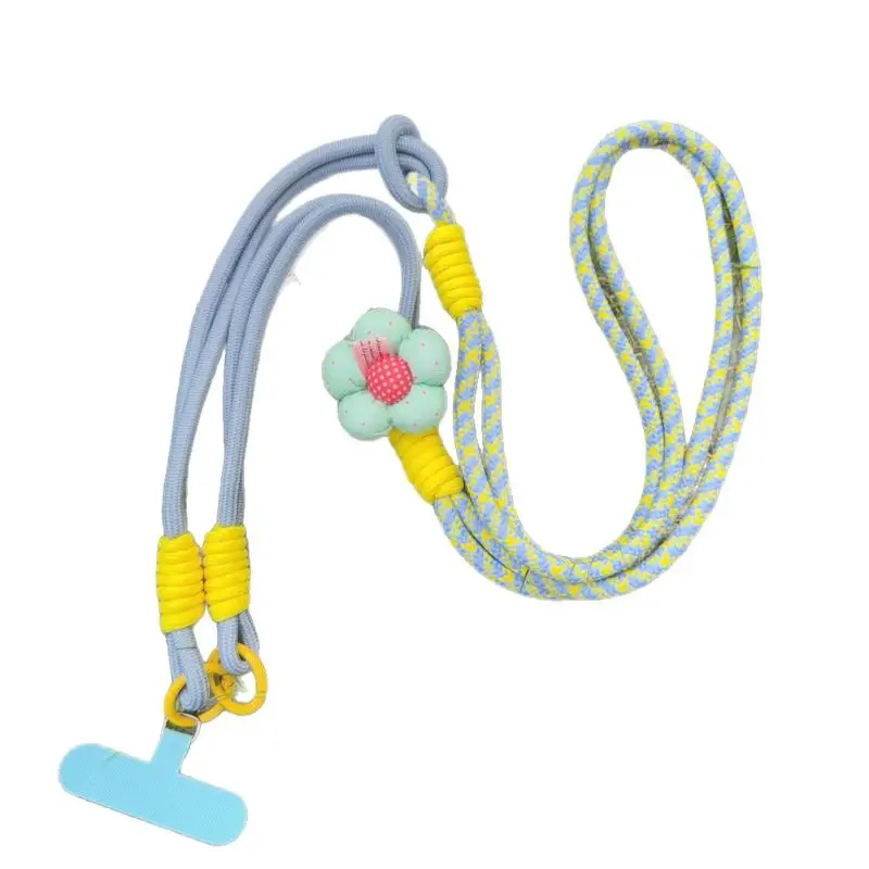 1 Stück 3-in-1 Halsband-Handschlaufe, abnehmbar, 120 cm, Umhängeband für Mobiltelefone, geeignet für Telefon und Wasserbecher – Detail 6