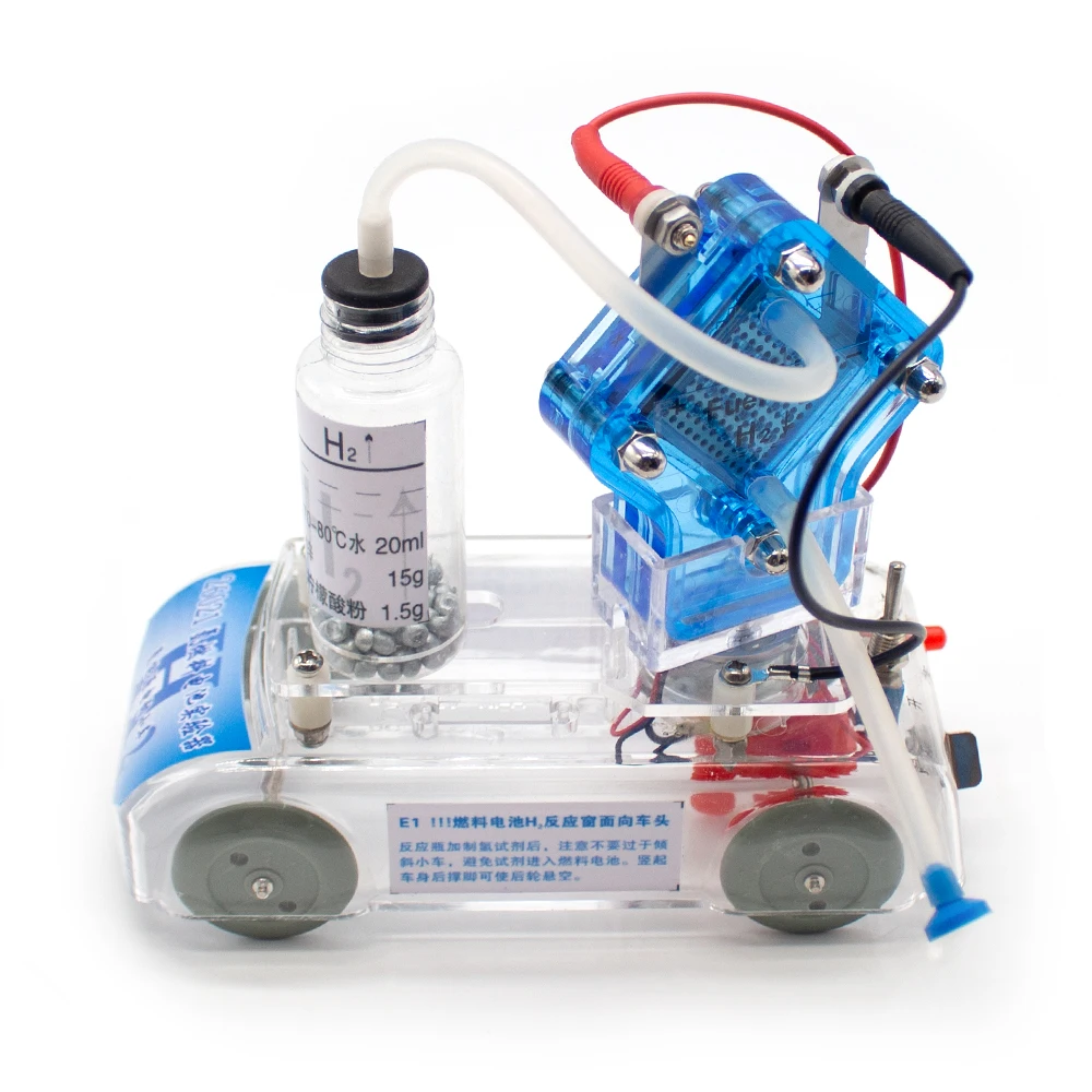 Imagem -03 - Célula de Combustível de Hidrogênio Carro Elétrico Geração de Energia de Hidrogênio e Oxigênio Modelo de Veículo de Energia Limpa Instrumentos de Ensino de Alta Tecnologia