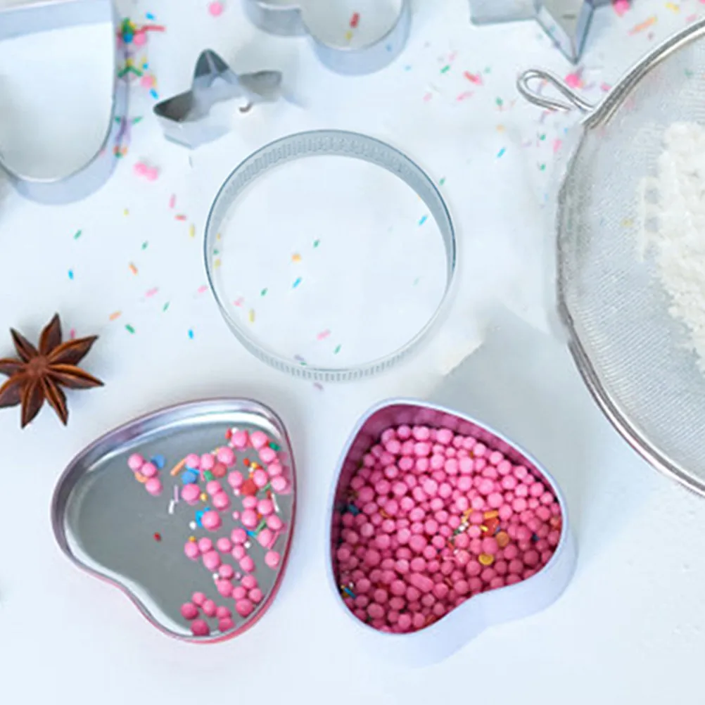 2Pcs Food Grade Stainless Steel Mousse Baking Mold Round Cake Ring Tart Mold for Home Kitchen Bakery Non Deformable High Heat