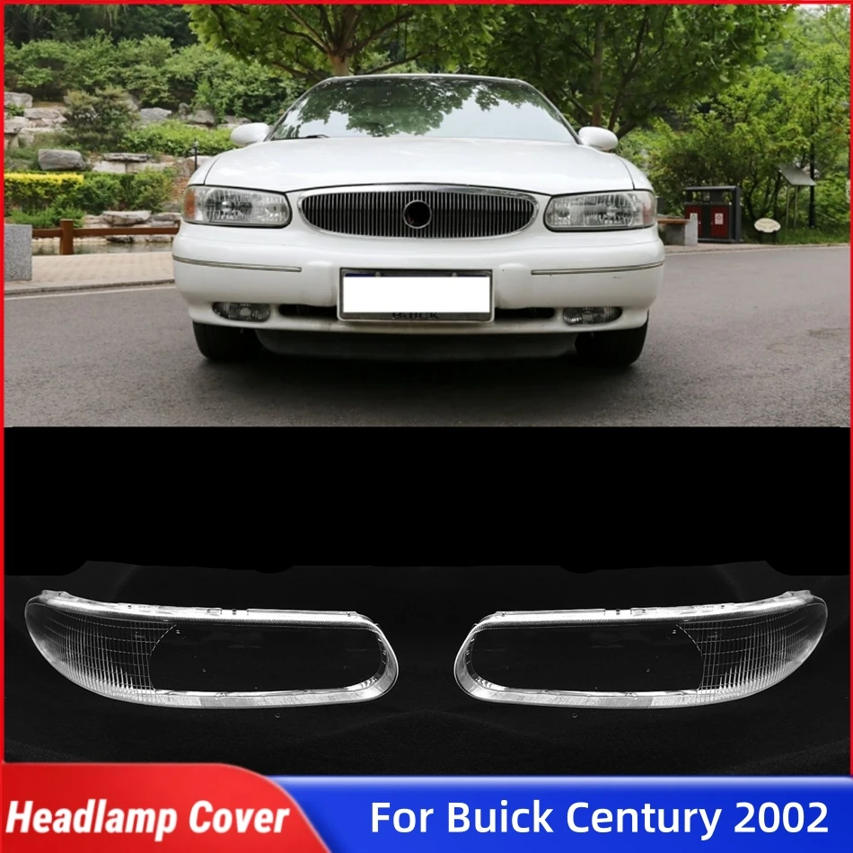 

For Buick Century 2002 Car Accessories Shade Headlight Headlights Lamp Lens Car Front Headlight Lens Cover Lights Shell
