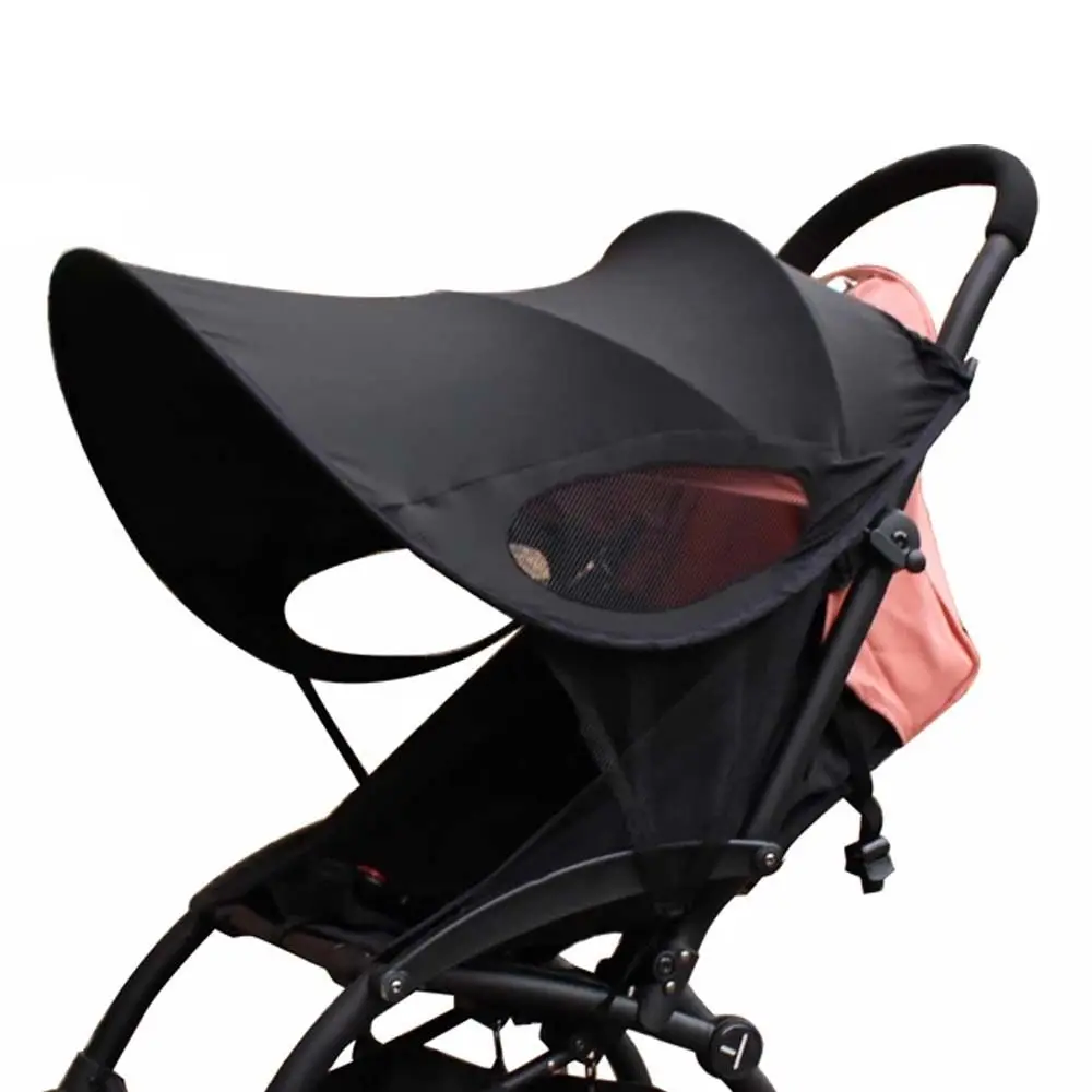 Stroller Accessory UV Protection Windproof Waterproof Baby Stroller Sun Visor Baby Pram Awning Sun Cover Sun Shade Canopy