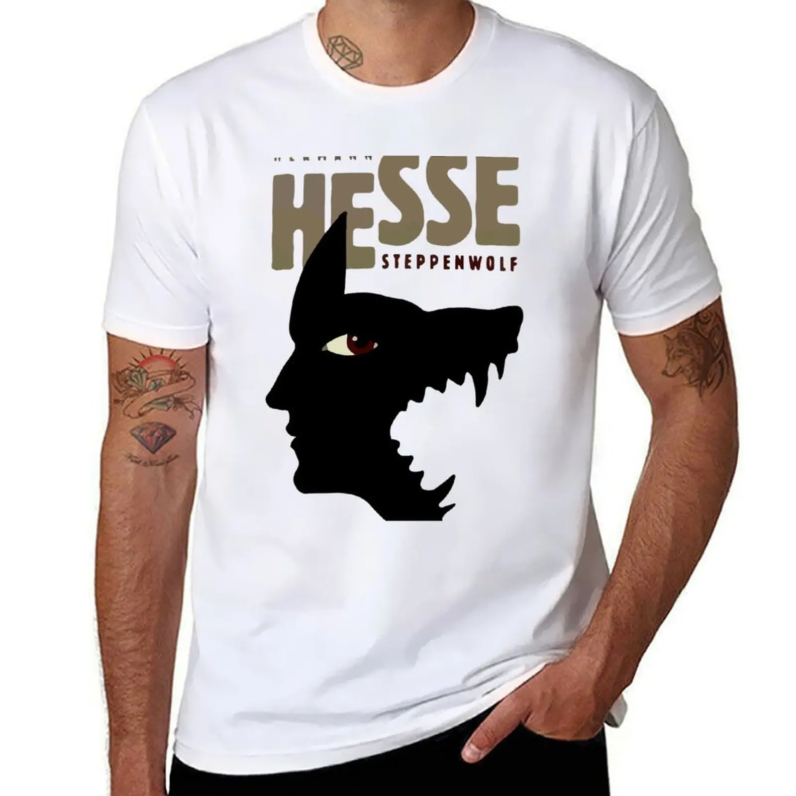 

Hermann Hesse T-Shirt cotton t shirts high quality man t shirt graphic T-Shirt