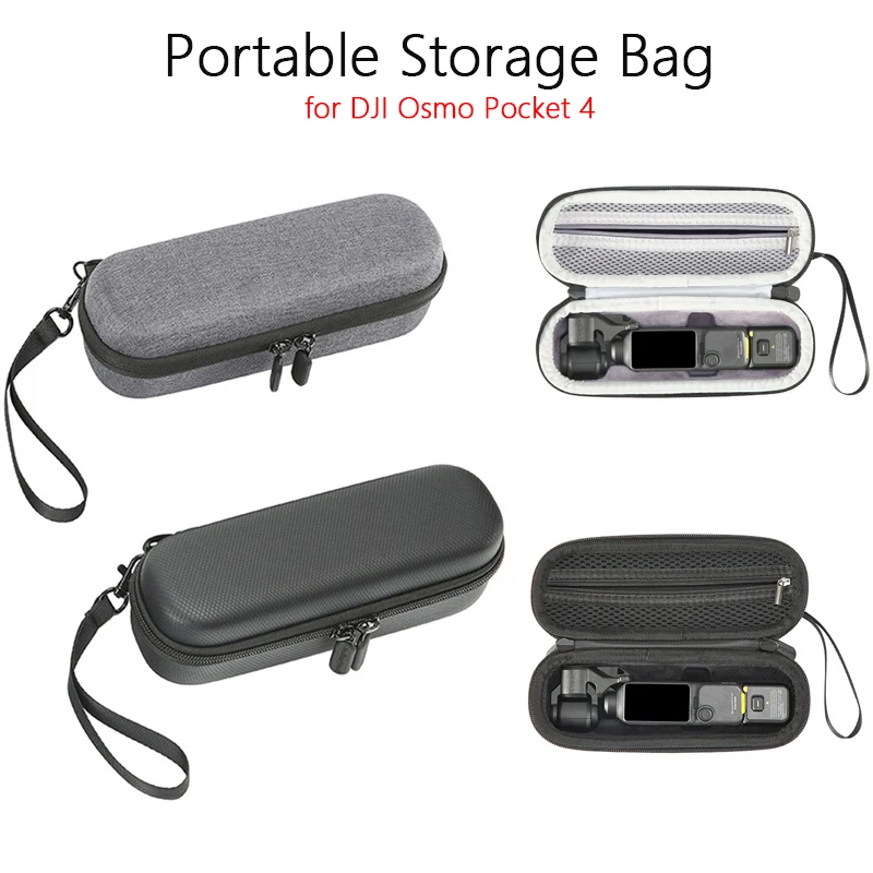 Action-Kamera-Aufbewahrungstasche für DJI Osmo Pocket 4, wasserdichte, stoßfeste, tragbare Handtasche für DJI Pocket 4-Zubehör