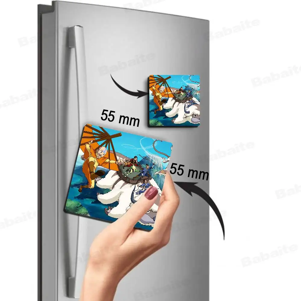 A-Avatar The Last Airbender Magnet Products Personalized Sublimation Fridge Refrigerator Magnets For Kitchen