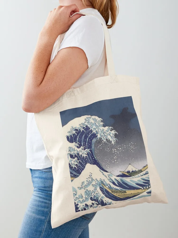 Great Wave: Kanagawa Night Tote Bag women bag custom tote bag