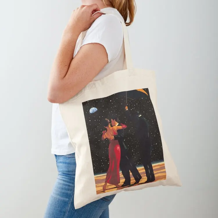 

The Singing Butler In the Stars Tote Bag Handbags women Women's beach bags tote bags men Canvas bag